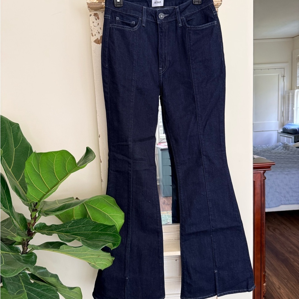 NWT Hudson Jeans Heidi High Rise Flare Size 27 - Picture 2 of 5